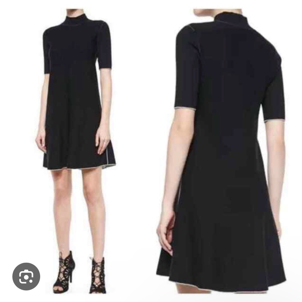 Theory wool-blend knit dress